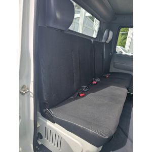 BLACK DUCK SEAT COVERS - Mitsubishi Fuso Canter 715, 815 and 918 Wide Cab Dual Cab from 2016 onwards.
