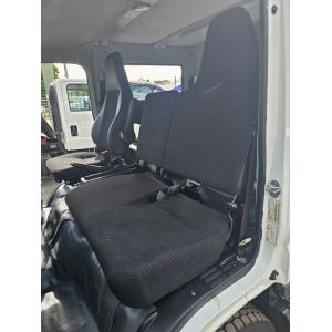 Black Duck Canvas Seat Covers offer maximum protection to the seats in your Fuso Canter 615, 715, 815 & 918  WIDE CAB - single cabs and dual cab trucks