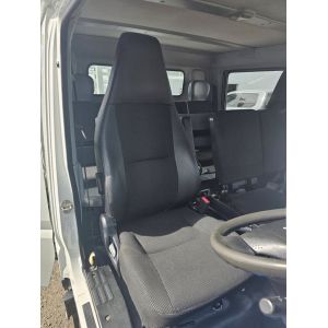 Black Duck Seat Covers suitable for 2017+ Mitsubishi Canter DRIVERS SEAT ONLY AS PER IMAGE