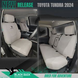 Black Duck SeatCovers Suitable for TOYOTA TUNDRA .