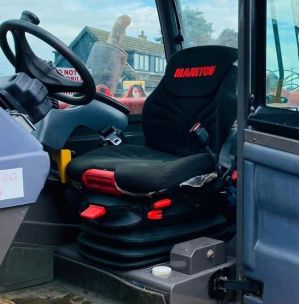Black Duck™ Canvas Seat Covers - maximum seat protection for your MANITOU TELEHANDLERS MLT735-120LSU, MLT1035L-LSU