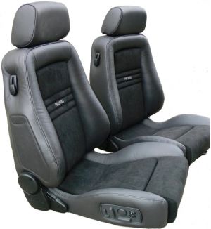 Driver Bucket seat Recaro Ergomed E and ES Black Duck Seat Covers
