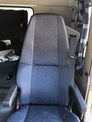 Black Duck Seat Covers to fit Volvo 2003 - 2013 FH, FM SERIES.