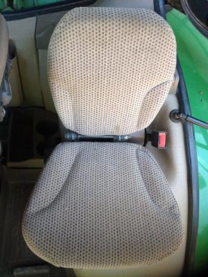Black Duck Seat Covers JOHN DEERE 8R Series 2009 - end 2014 BUDDY SEAT SHOWN