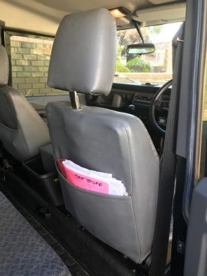Black Duck™ Canvas Seat Covers offer maximum seat protection for your Landrover Defender (01/1993 - 2007)