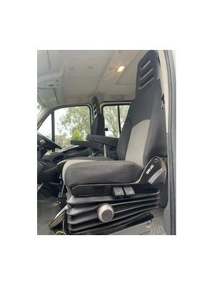 Driver & Passenger Buckets (pair) Iveco Daily Van (4x2 01/2008 - 12/2014) (4x4 01/2008 - 05/2016) Black Duck Canvas Seat Covers.
