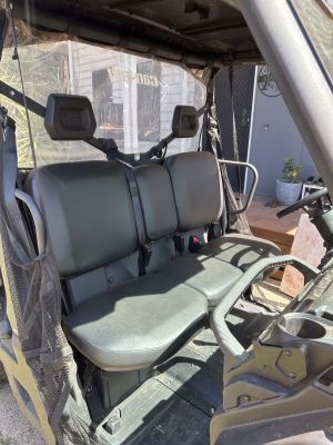 Heavy Duty Canvas Seat Cover to fit CAN-AM UTV 800 DEFENDER.
Image so you can identify your seats.
