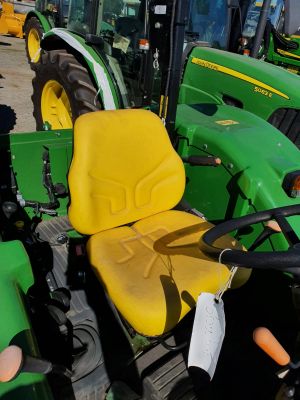 Miller Canvas supplies Quality Heavy Duty Canvas Seat Covers to suit your John Deere 5055E - 5065E - 5075E Rops Tractors