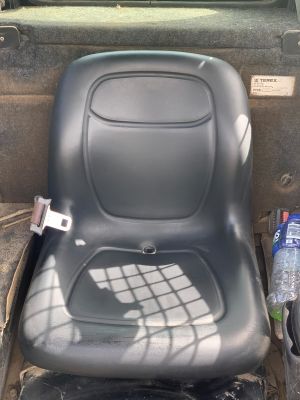 Heavy Duty Canvas Seat Covers to suit your TEREX PT30 Loader.