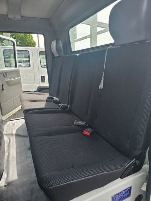 BLACK DUCK SEAT COVERS - Mitsubishi Fuso Canter 715, 815 and 918 Wide Cab Dual Cab from 2016 onwards.