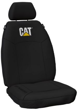 CATERPILAR
BLACK 
CANVAS SEAT COVERS to suit Ford Ranger RAPTOR.