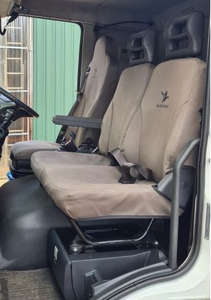 Black Duck™ Canvas, Denim or 4ELEMENTS Seat Covers offer maximum seat protection for your IVECO EUROCARGO