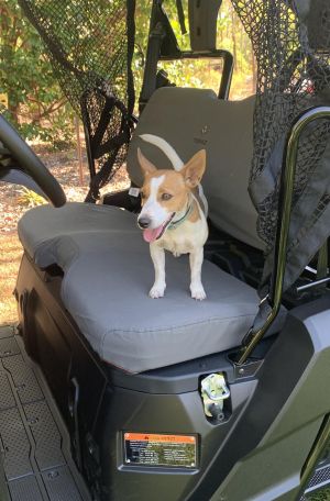 Canvas seat covers to suit Honda PIONEER 1000-5 FRONT Bench Seat.