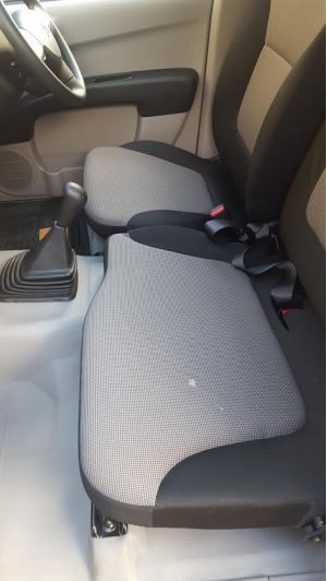Black Duck™ Canvas Seat Covers  Mitsubishi Triton MN GL, GLX - SINGLE CABS MT131