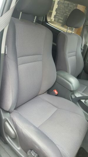Black Duck™ Canvas & Denim Seat Covers to fit, Toyota Hilux Utes SR5 HX092ABC