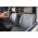 Black Duck Seat Covers Troopy & 76 Series Landcruiser Wagon Grey Denim LC792