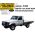 Affordable Tradies TOUGH Poly Canvas seat covers Suitable for Toyota Landcruiser 75 series.