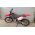 All-in-One Padded Canvas Seat and Tank Cover to fit CRF250F from 2019 onwards, with plastic radiator  shrouds on (As IN ORIGINAL STATE)  PART# AH388BP