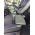 SHOWS ADJUSTABLE THIGH SUPPORT