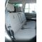 Black Duck® SeatCovers Row Two Rear Bench 50/50 split with Armrest Cover Nissan Patrol WAGONS from 10/2004 -04/2016.