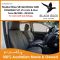 BLACK DUCK CANVAS SEAT COVERS SUITABLE FOR USE IN TOYOTA HILUX SR SINGLE CAB, XTRA CAB AND DUAL CAB.