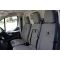 Black Duck Canvas Seat Covers to suit Ford Transit Van / Cab Chassis, look at how GREAT they fit, grey canvas shown.