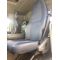 PASSENGER ONLY Hi-back bucket seat - no suspension - seat belt fixed to cab wall - has fold up seat base. Black Duck Canvas Seat Covers