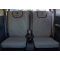 Row 3 Rear Bench 50/50 Split - Isuzu MU-X Wagon 2013 onwards: Black Duck Seat Covers